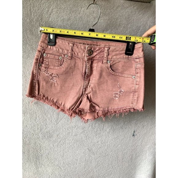 Bundle of 3 Women's Jean Shorts Waist 28" - Picture 4 of 7